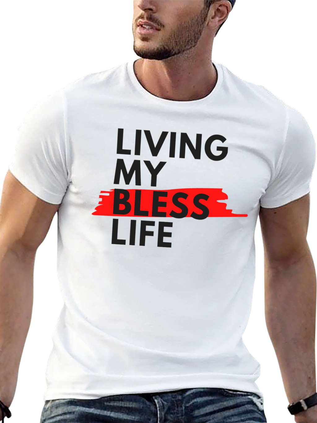 Living My Blessed Life Graphic Tee