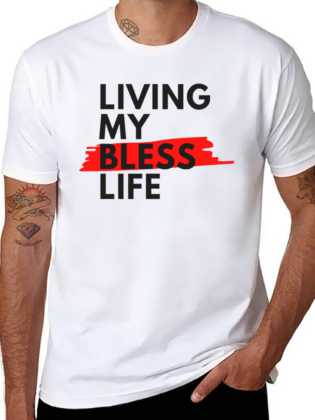 Living My Blessed Life Graphic Tee