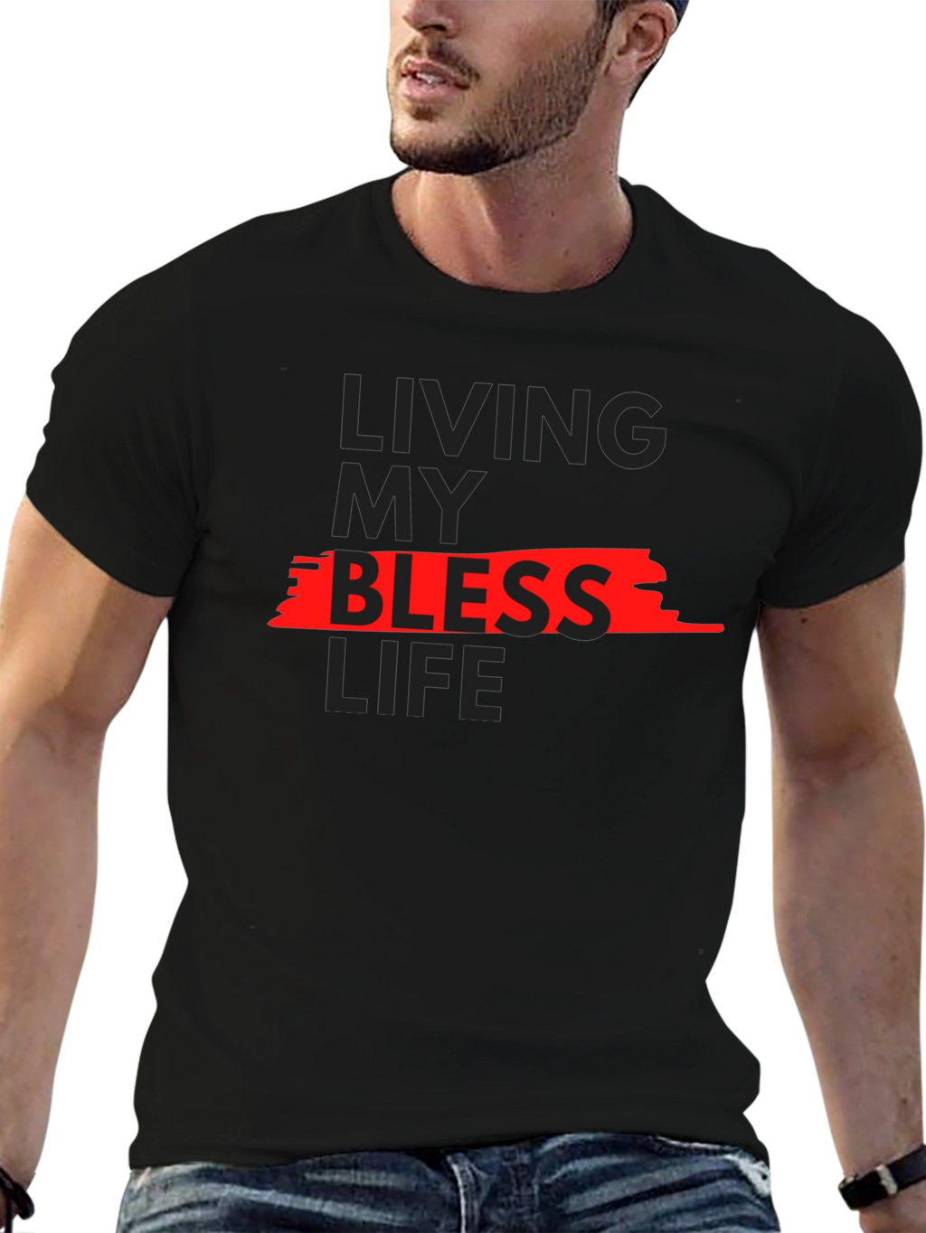 Living My Blessed Life Graphic Tee