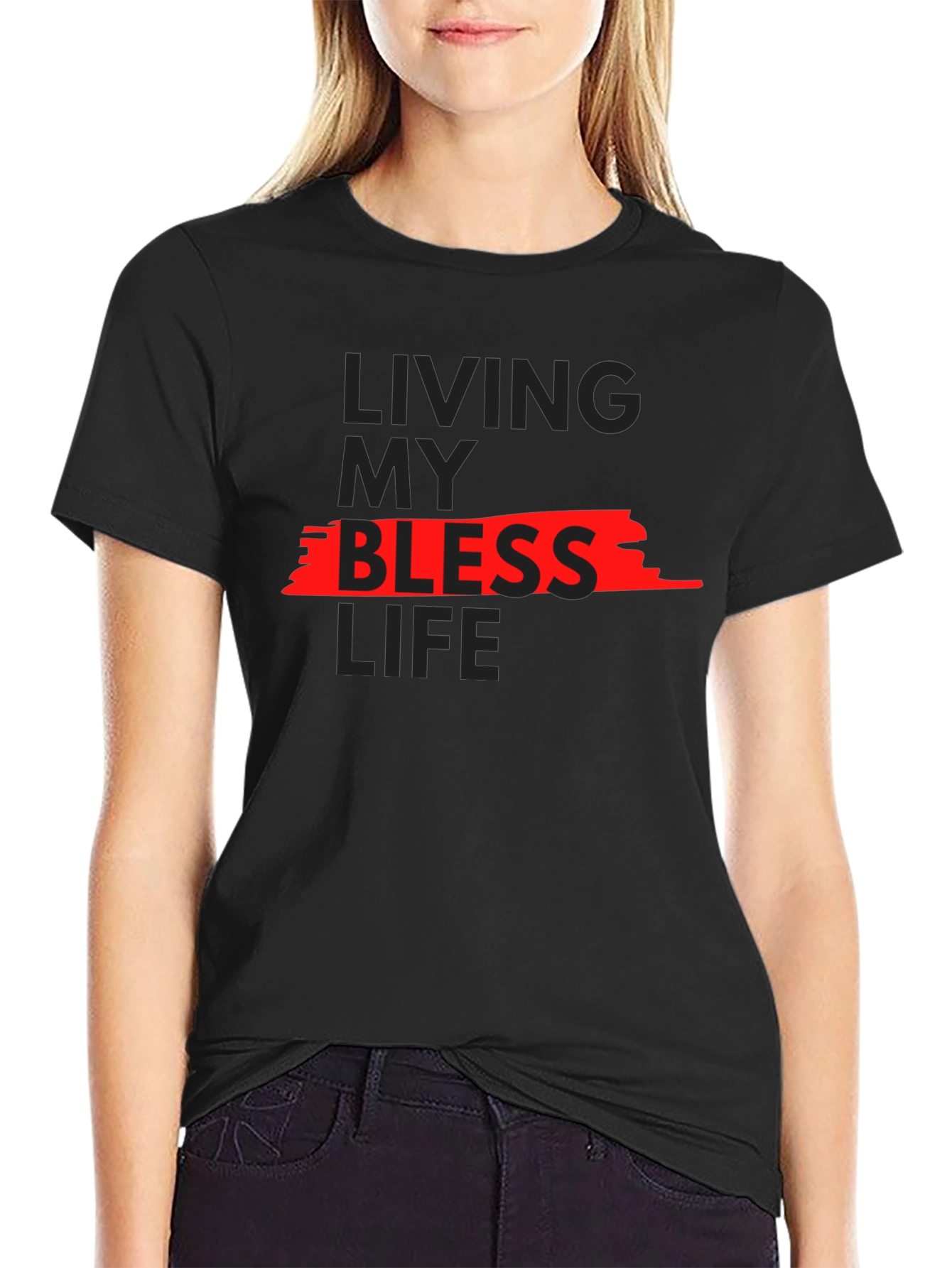 Living My Blessed Life Graphic Tee
