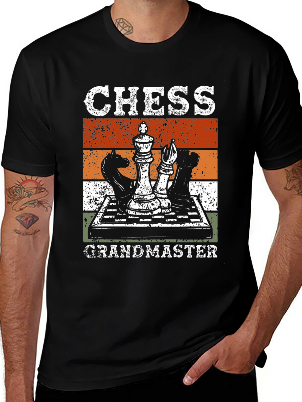 Chess Grandmaster Graphic T-Shirt