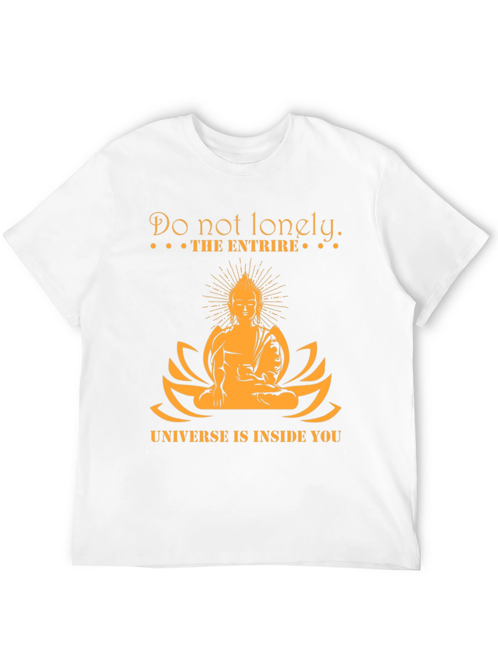 Buddha Universe Inside You Graphic Tee