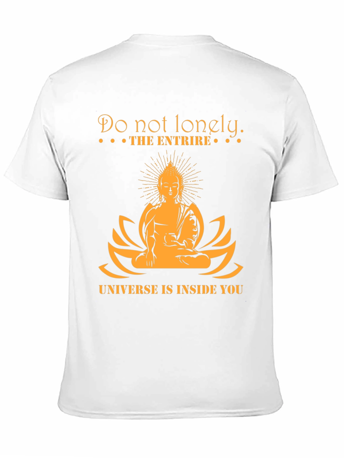 Buddha Universe Inside You Graphic Tee
