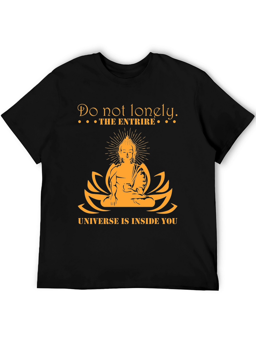 Buddha Universe Inside You Graphic Tee