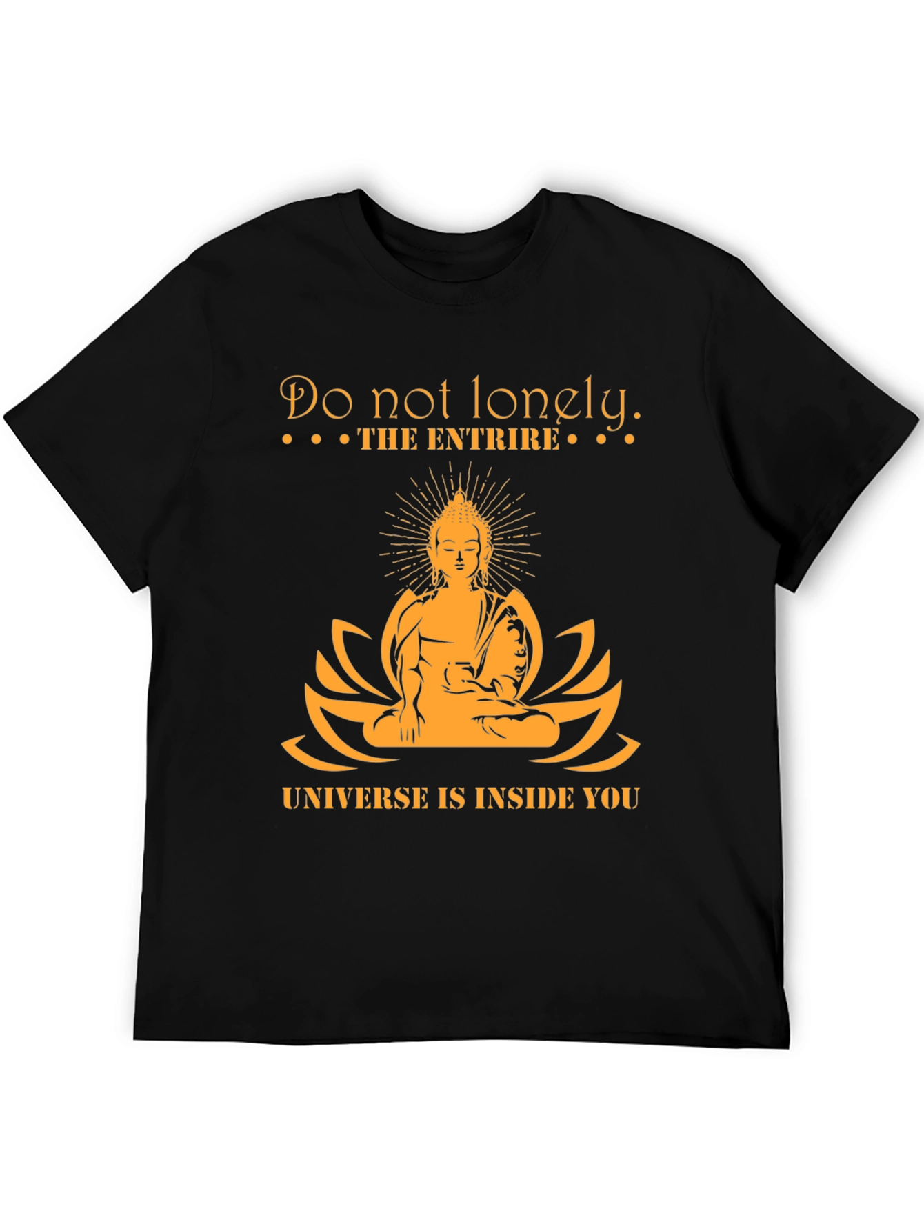 Buddha Universe Inside You Graphic Tee