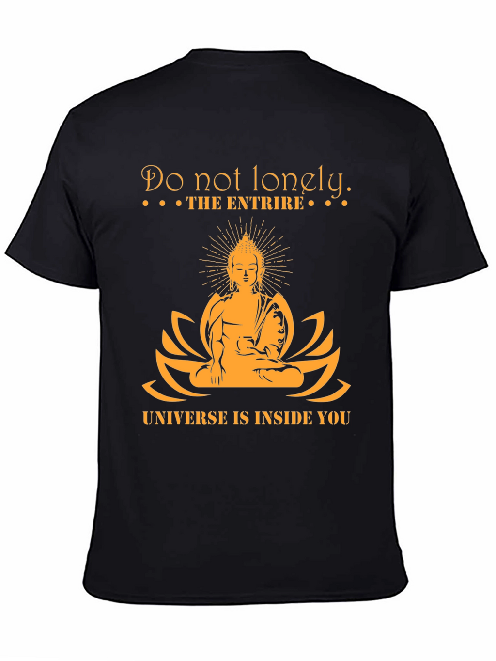 Buddha Universe Inside You Graphic Tee