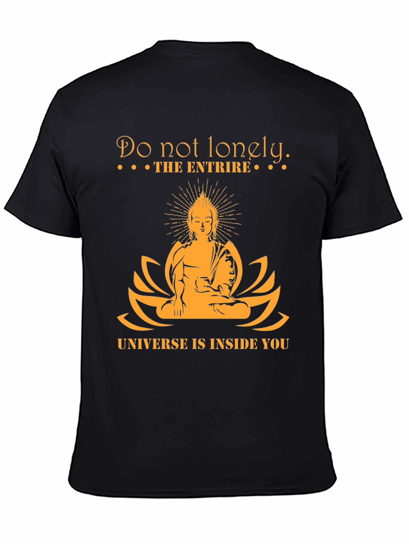 Buddha Universe Inside You Graphic Tee