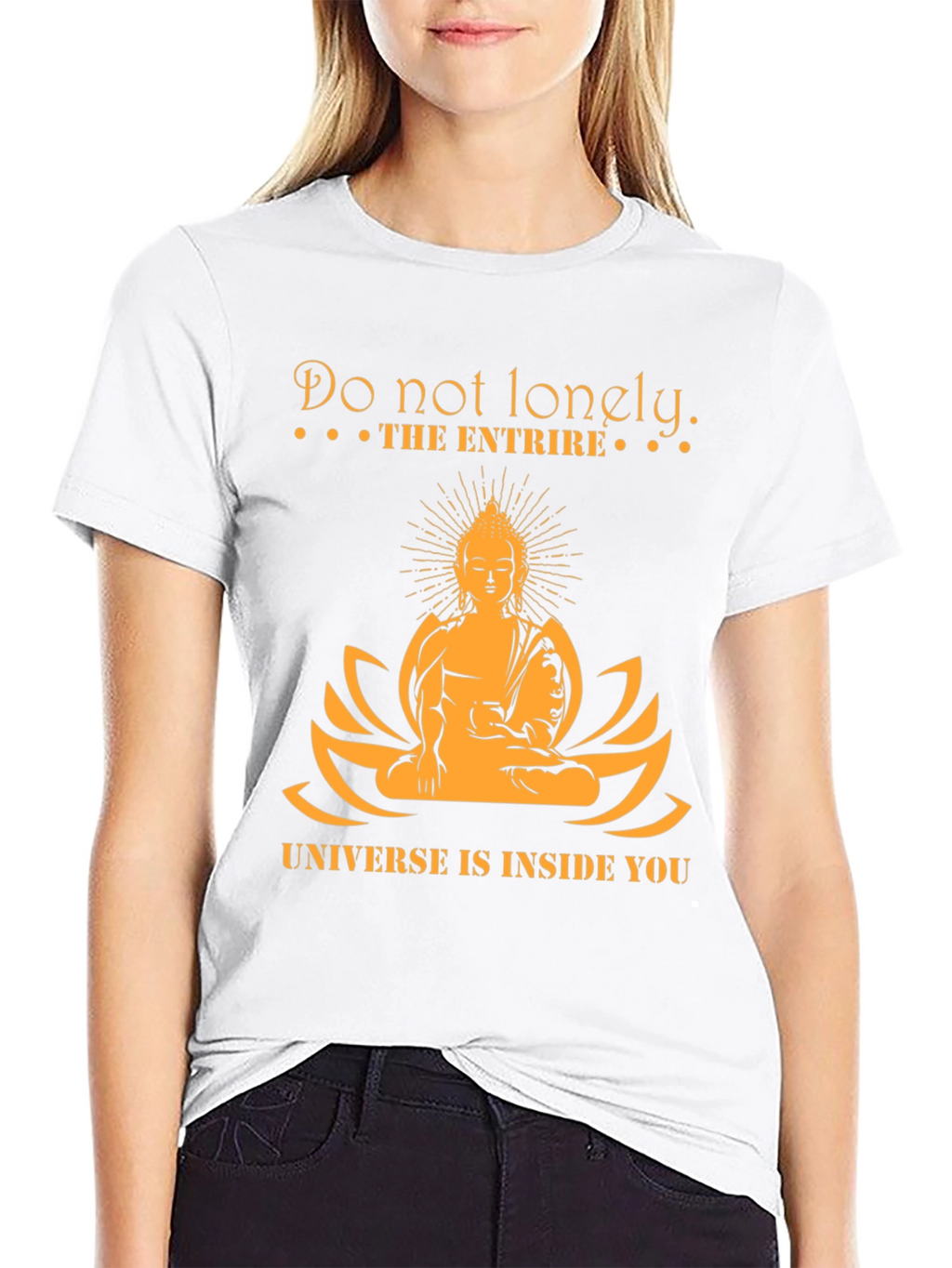 Buddha Universe Inside You Graphic Tee