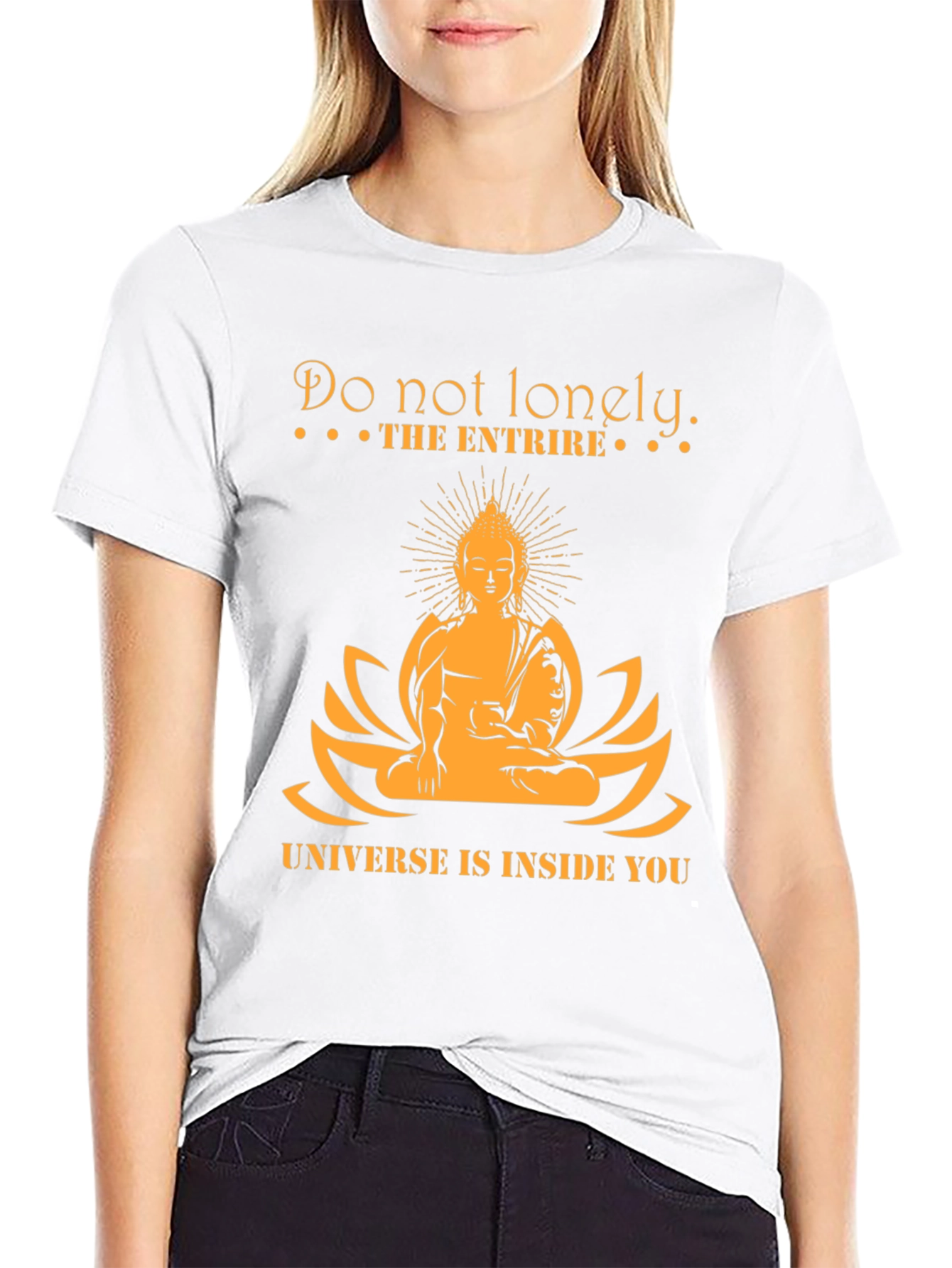 Buddha Universe Inside You Graphic Tee