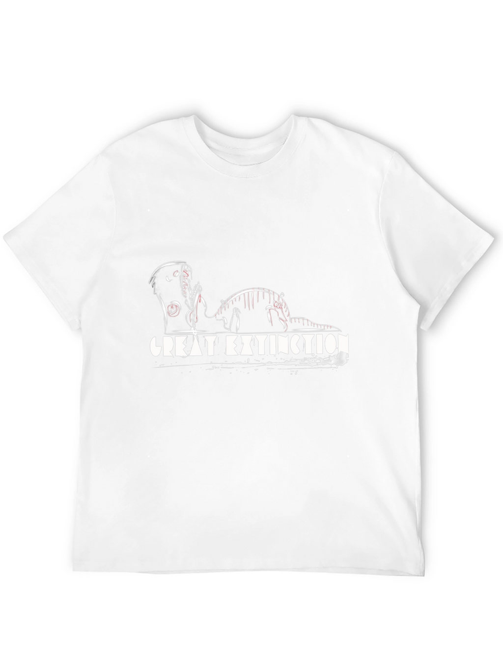 Great Extinction Graphic Black T-Shirt