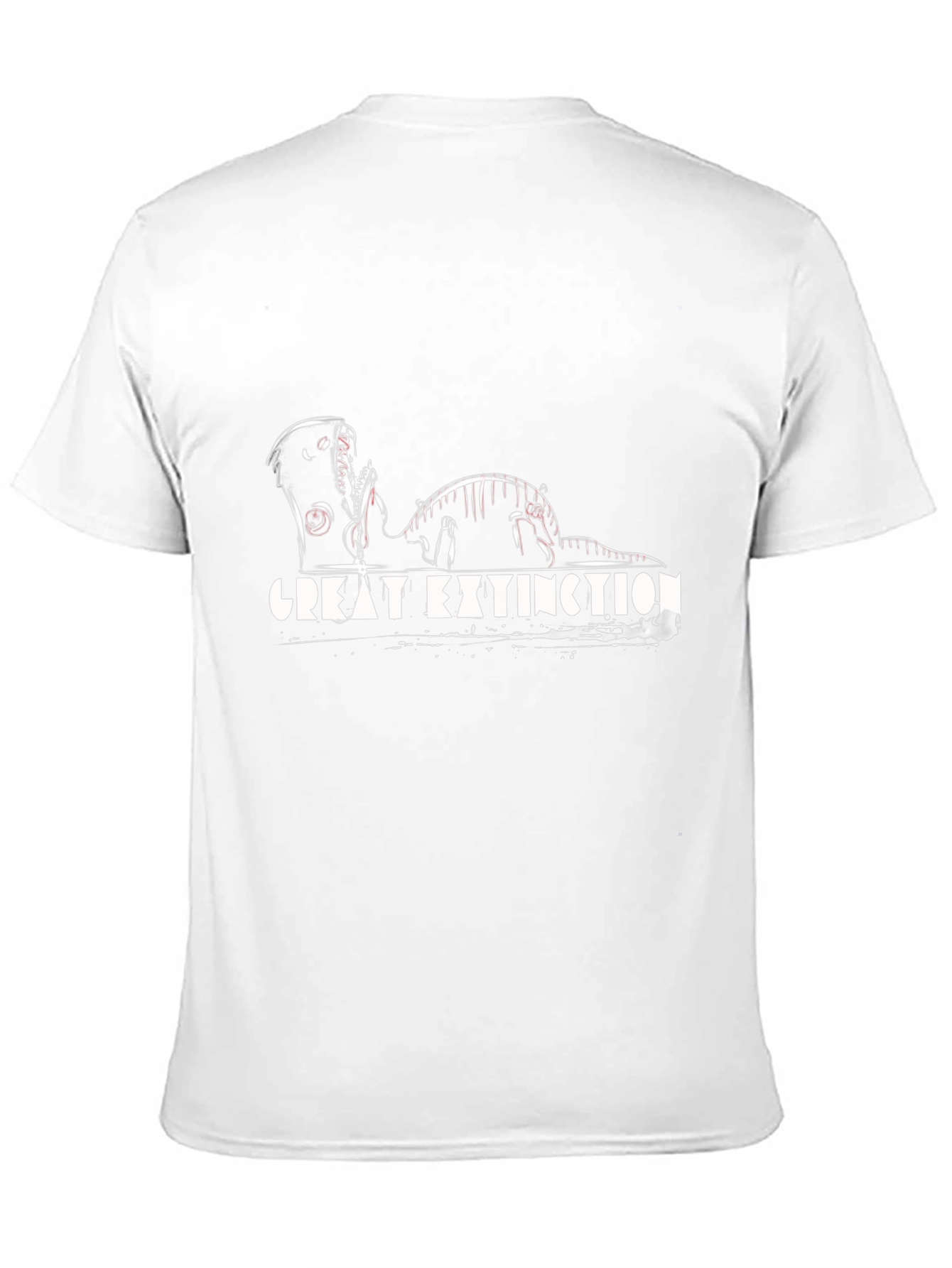 Great Extinction Graphic Black T-Shirt