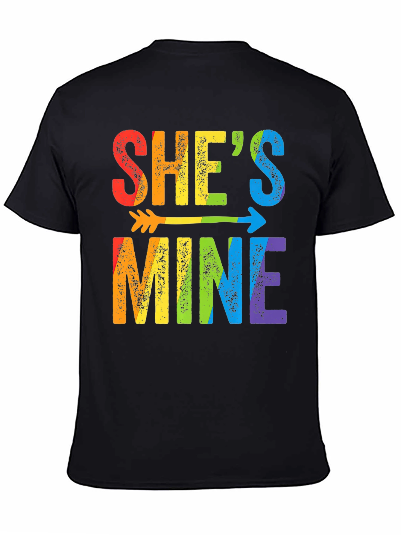 Shes Mine LGBT Pride Arrow T-Shirt