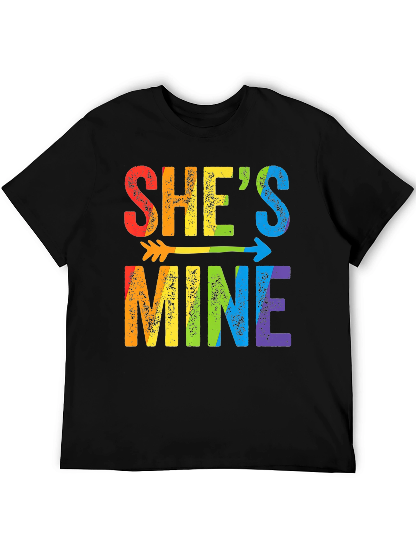 Shes Mine LGBT Pride Arrow T-Shirt