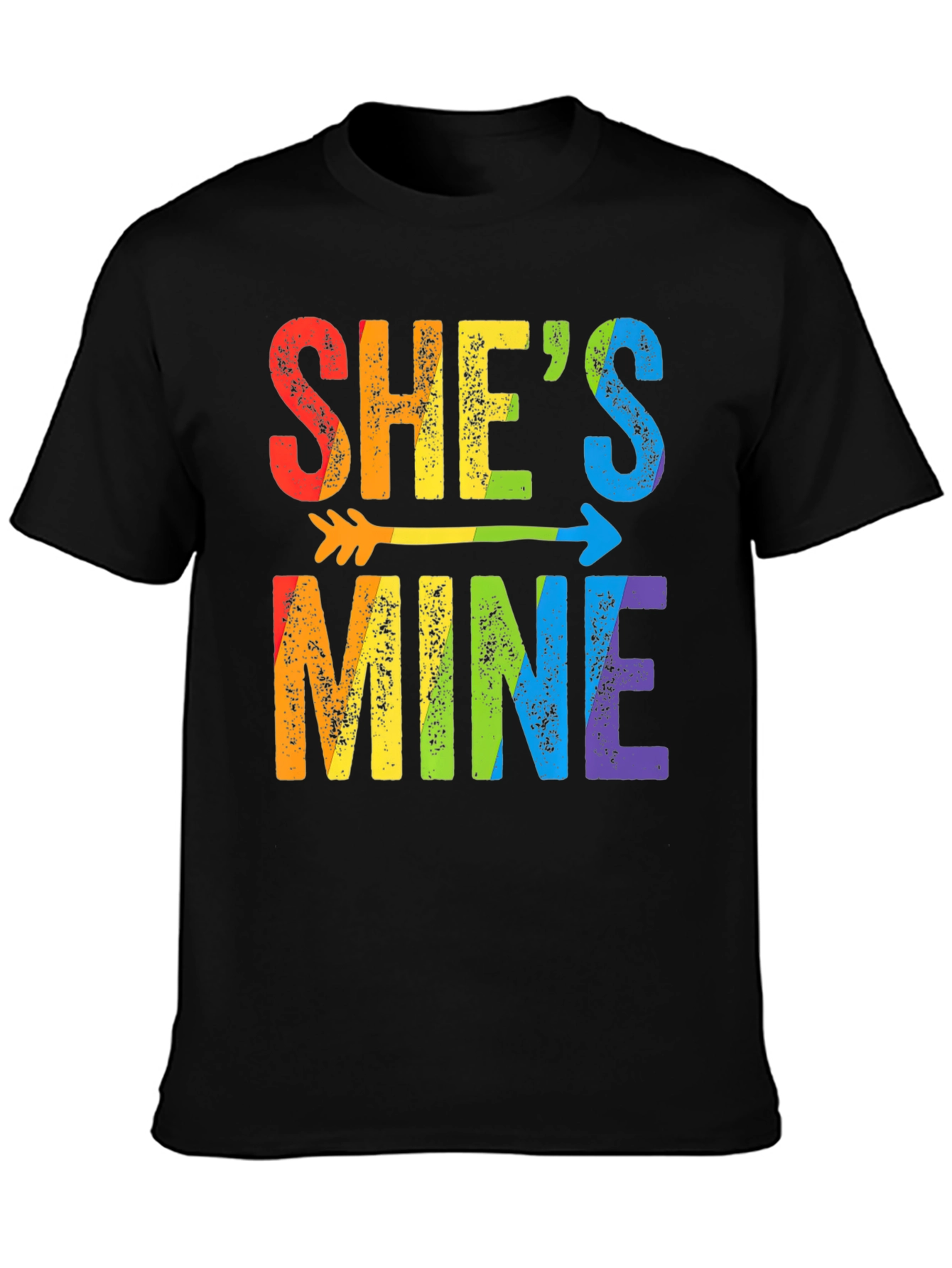 Shes Mine LGBT Pride Arrow T-Shirt