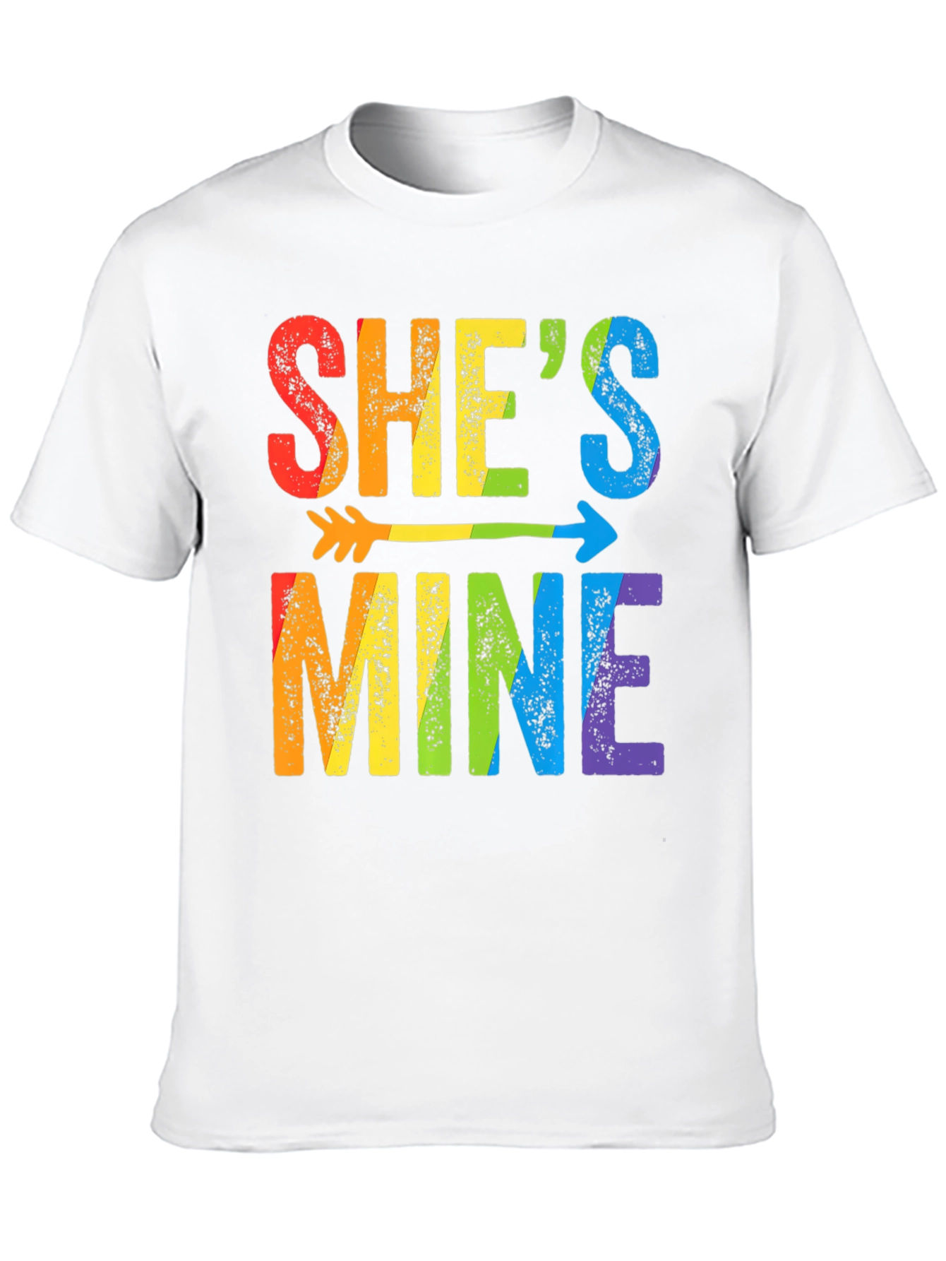 Shes Mine LGBT Pride Arrow T-Shirt
