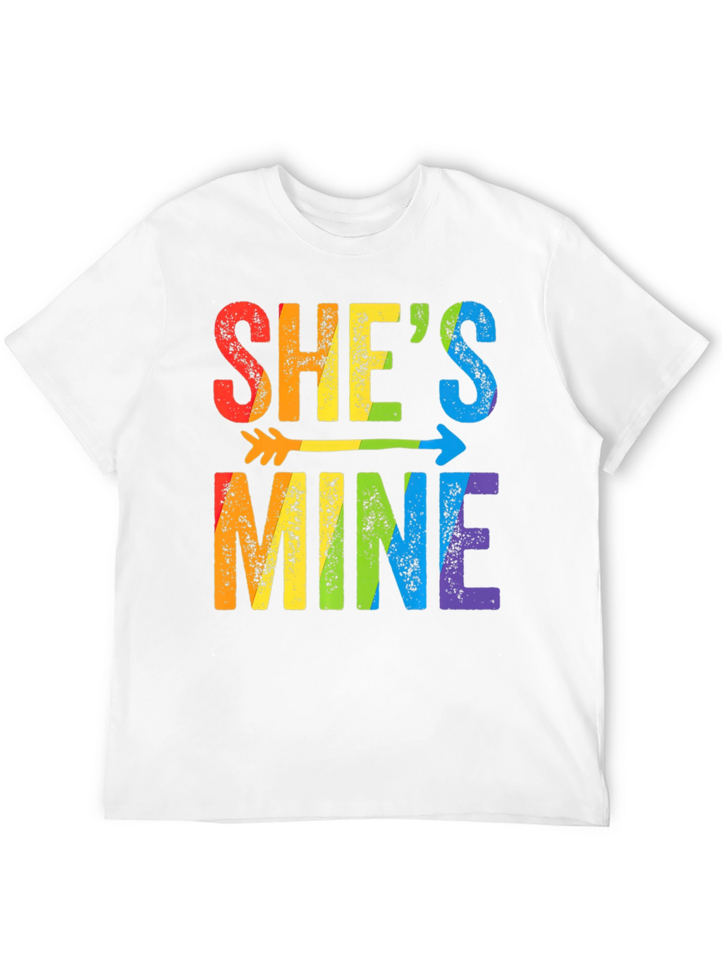 Shes Mine LGBT Pride Arrow T-Shirt