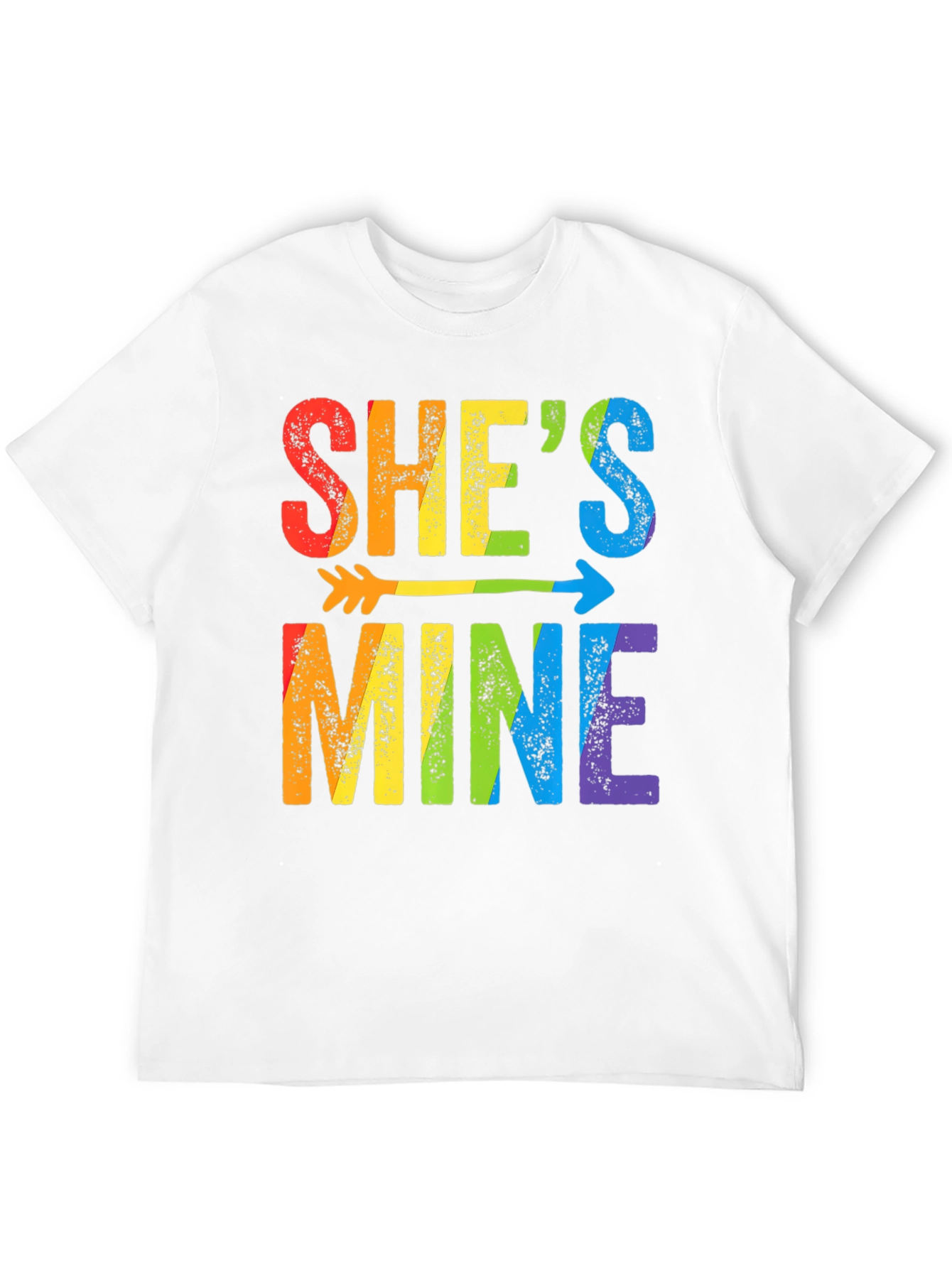 Shes Mine LGBT Pride Arrow T-Shirt