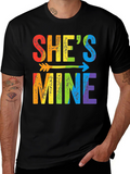 Shes Mine LGBT Pride Arrow T-Shirt
