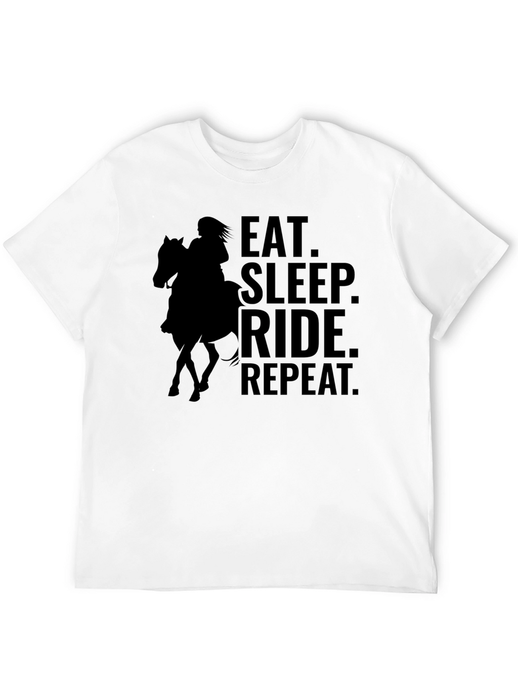 Eat Sleep Ride Repeat Graphic T-Shirt