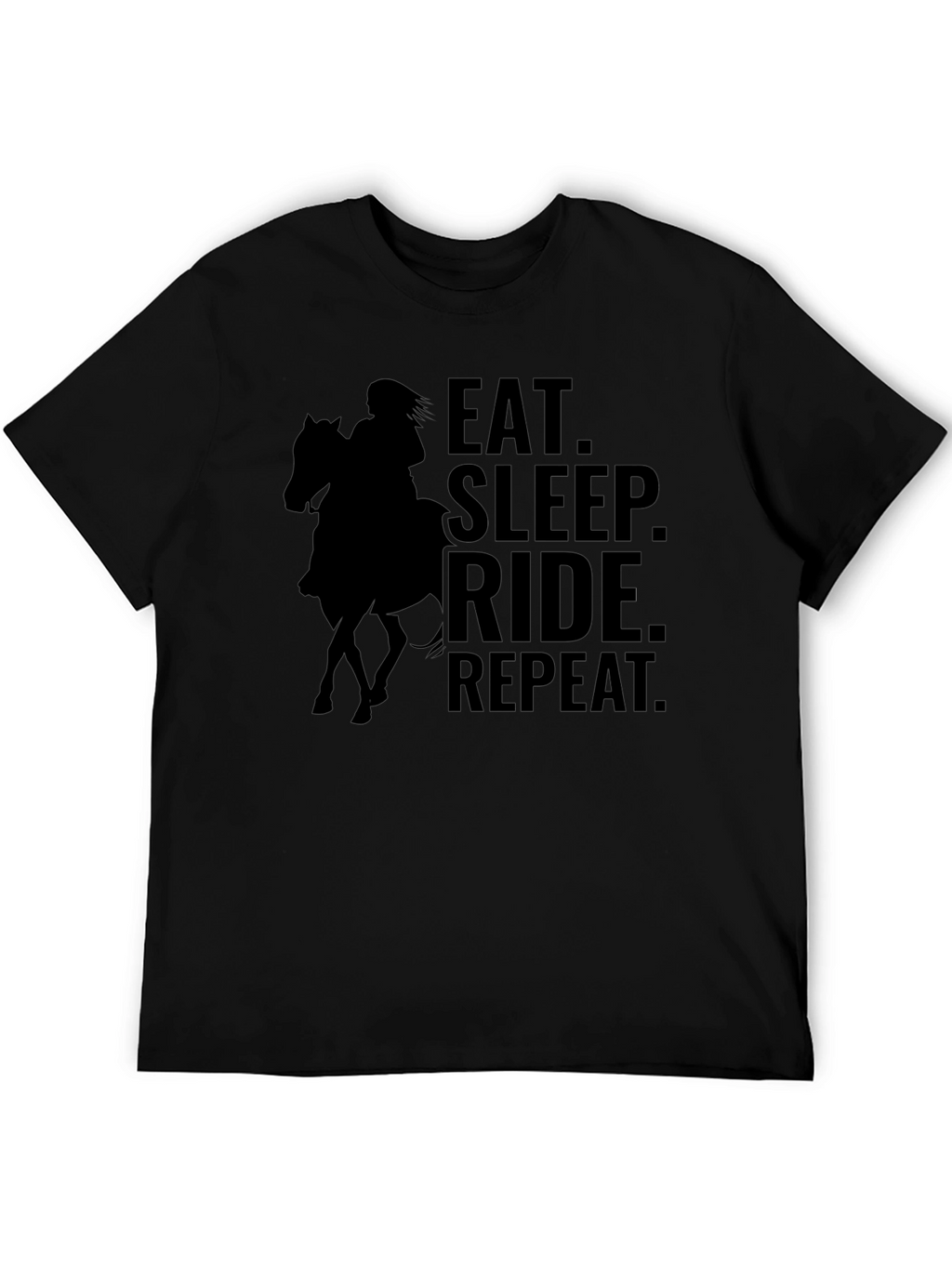 Eat Sleep Ride Repeat Graphic T-Shirt
