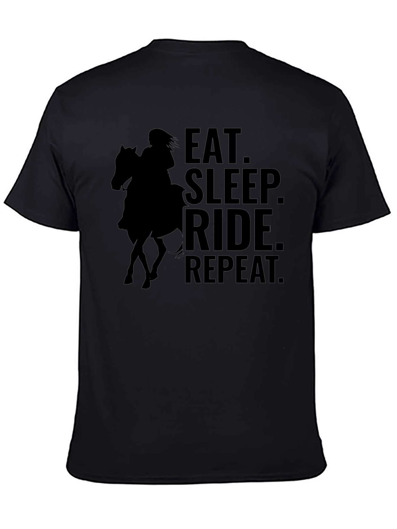 Eat Sleep Ride Repeat Graphic T-Shirt