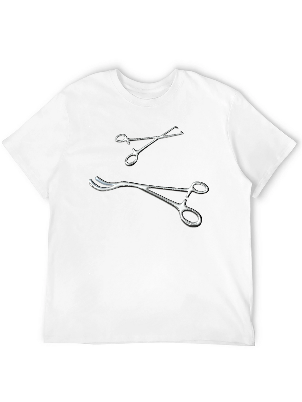 Surgical Tools Graphic Tee - Black