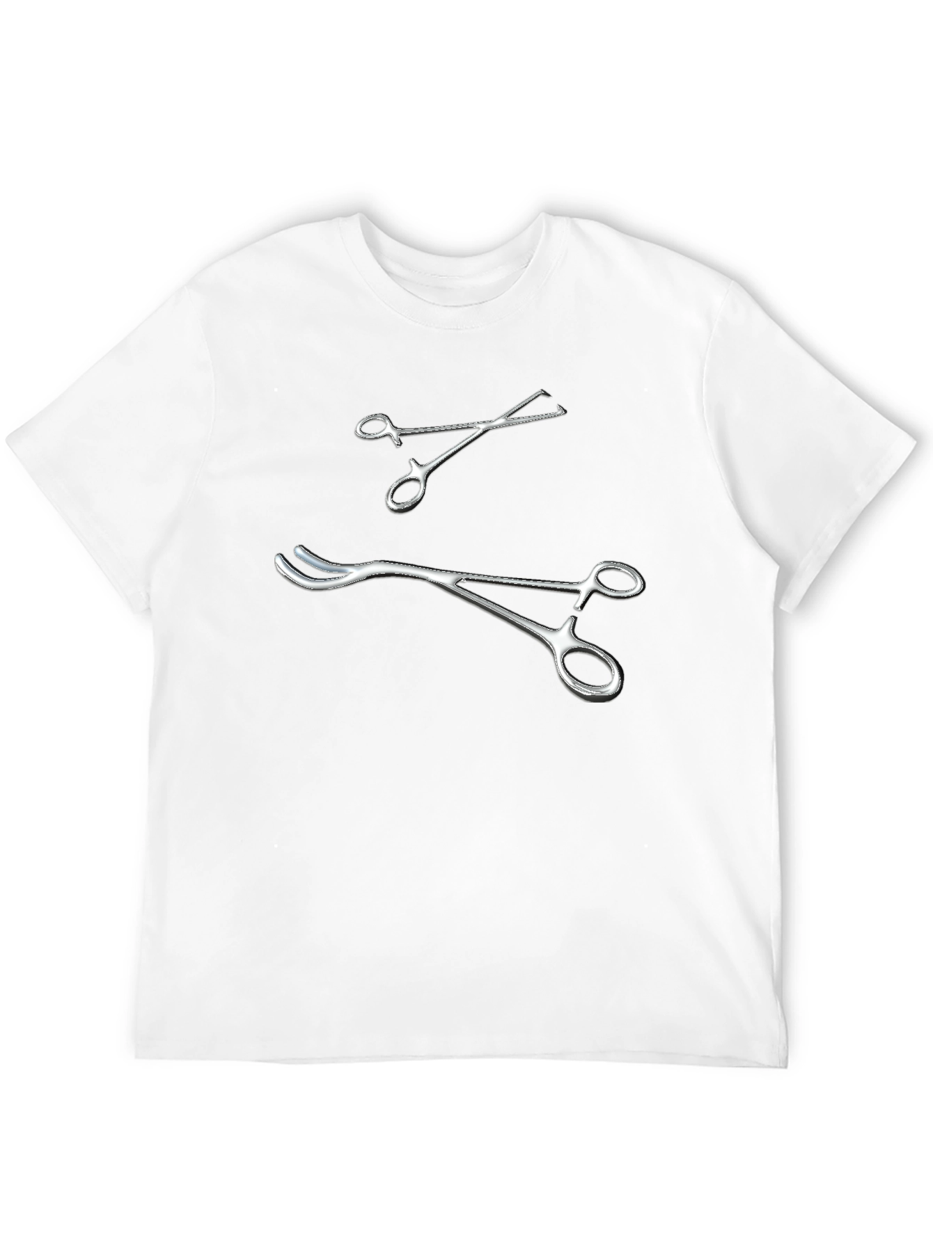Surgical Tools Graphic Tee - Black