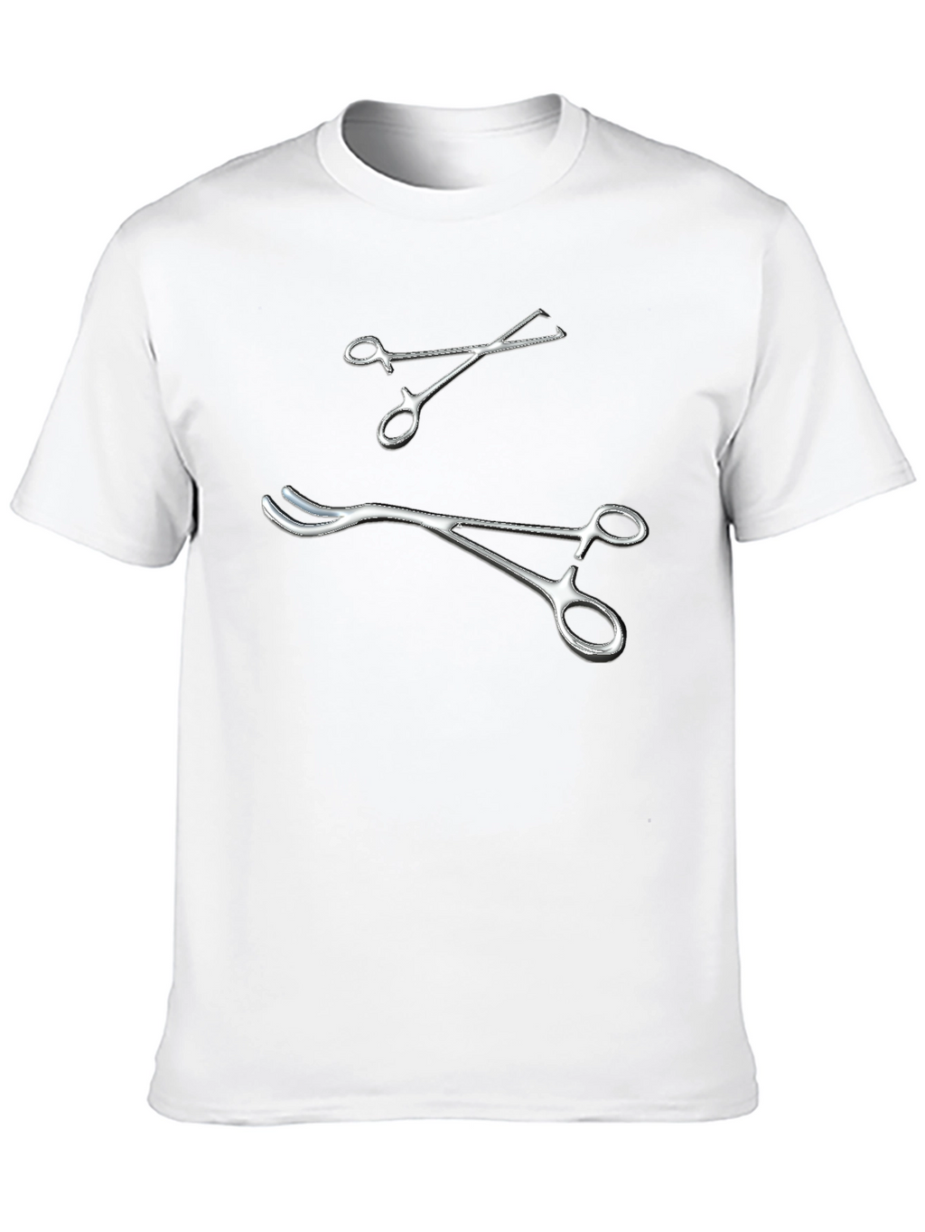 Surgical Tools Graphic Tee - Black