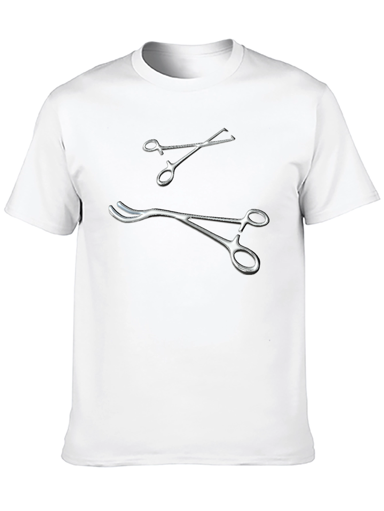 Surgical Tools Graphic Tee - Black