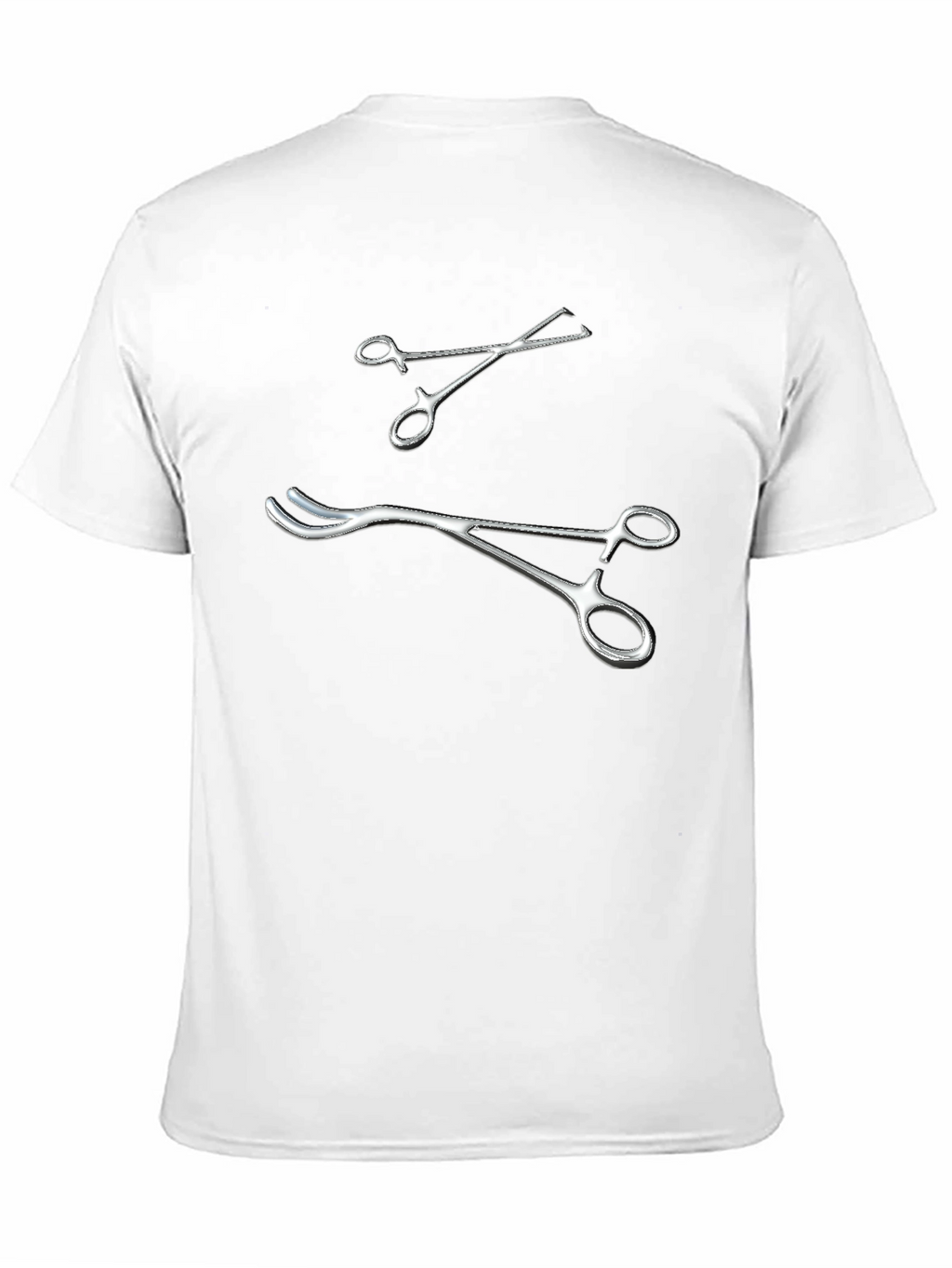 Surgical Tools Graphic Tee - Black