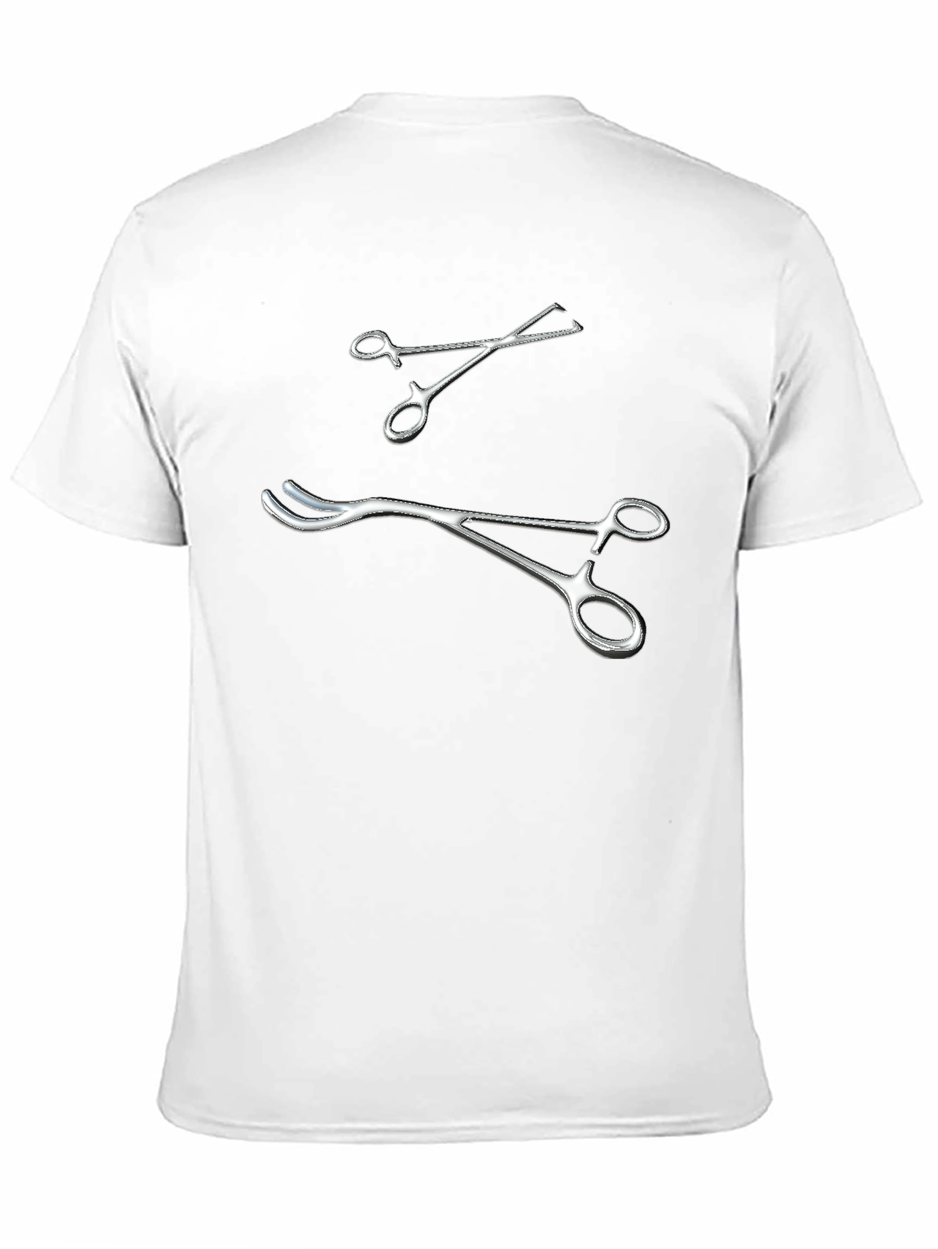Surgical Tools Graphic Tee - Black