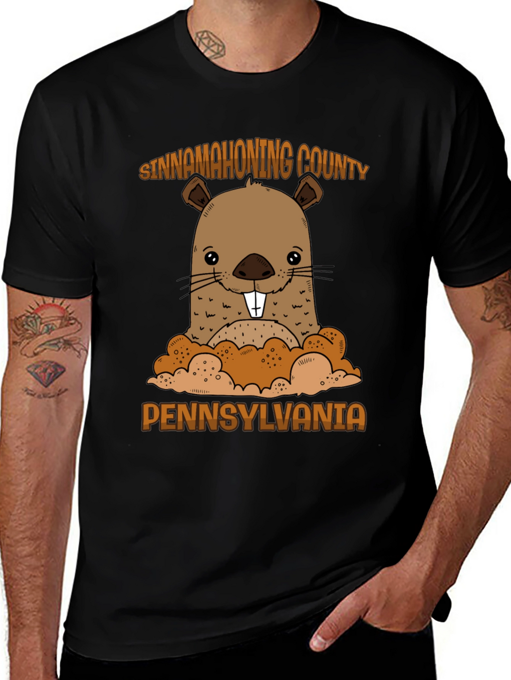 Sinnemahoning County PA Beaver T-Shirt