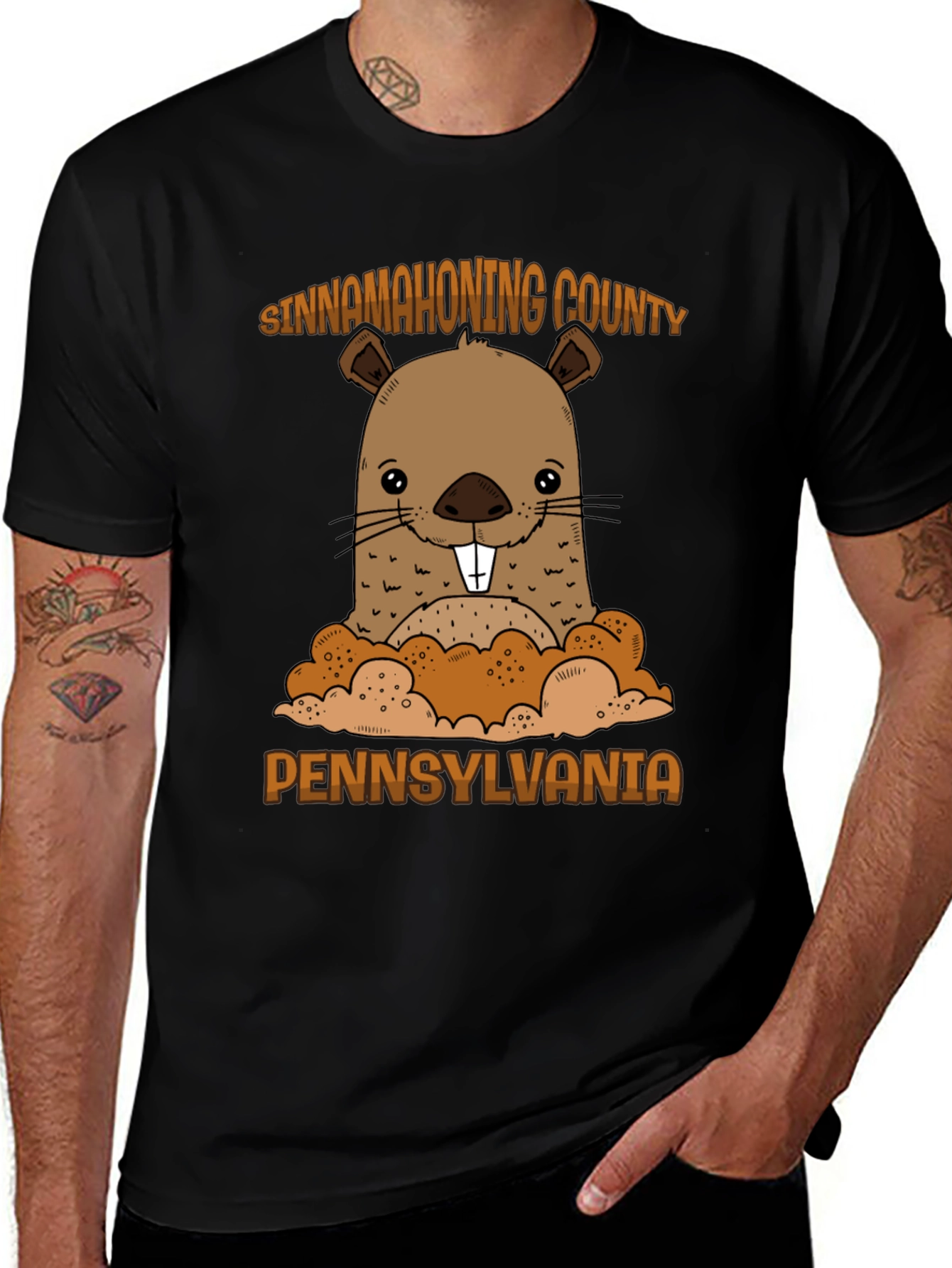 Sinnemahoning County PA Beaver T-Shirt