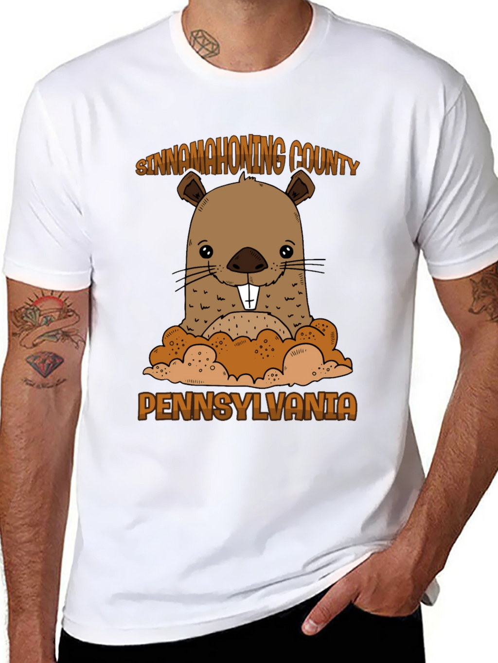 Sinnemahoning County PA Beaver T-Shirt