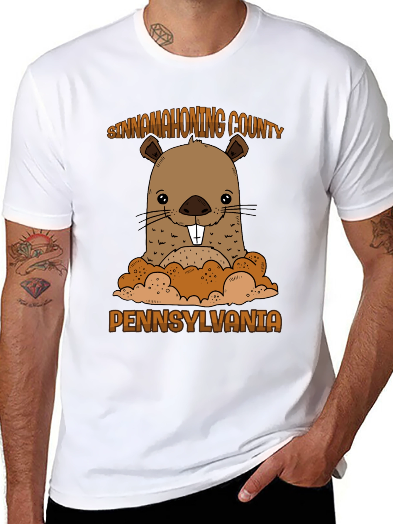 Sinnemahoning County PA Beaver T-Shirt
