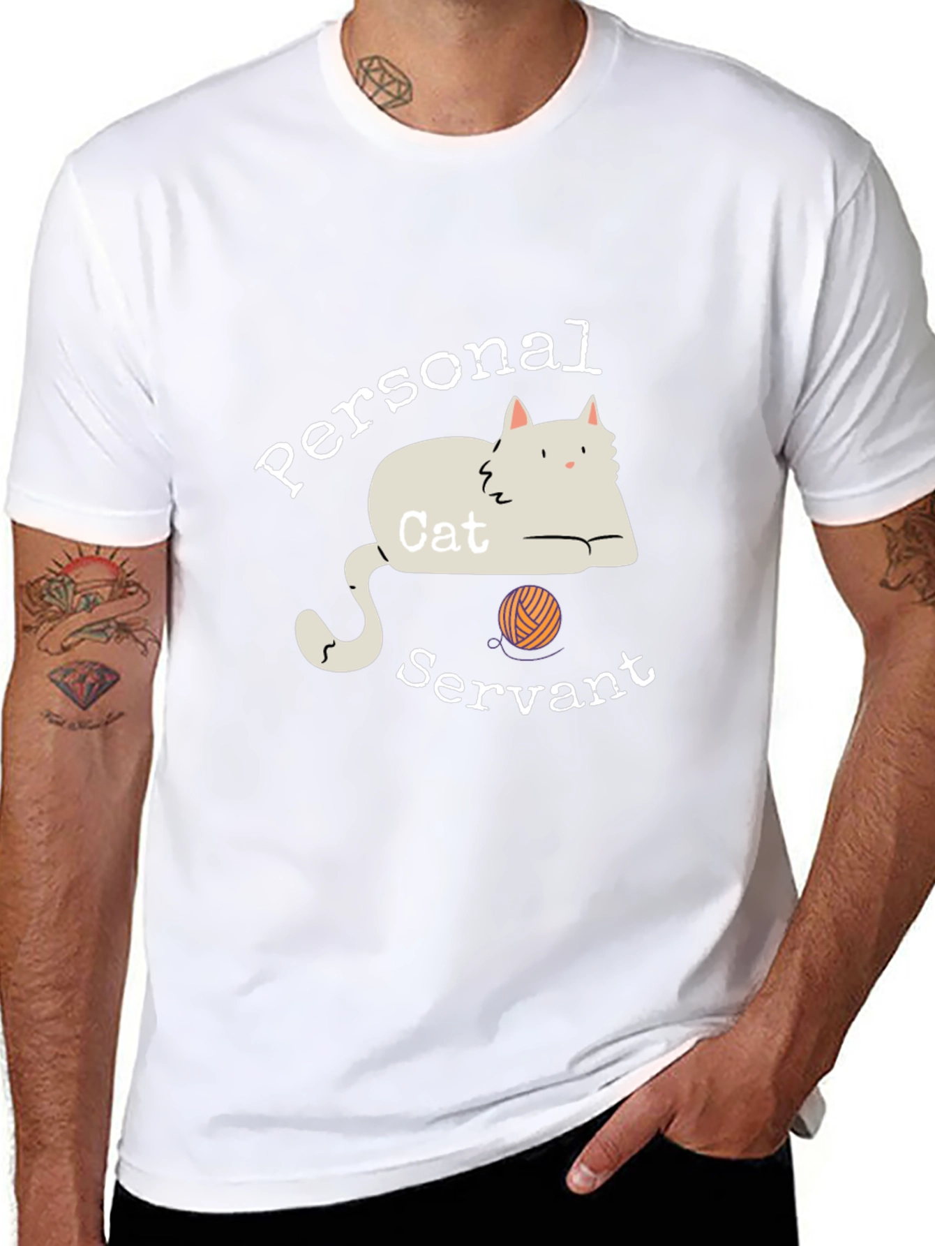 Personal Cat Servant Graphic Tee