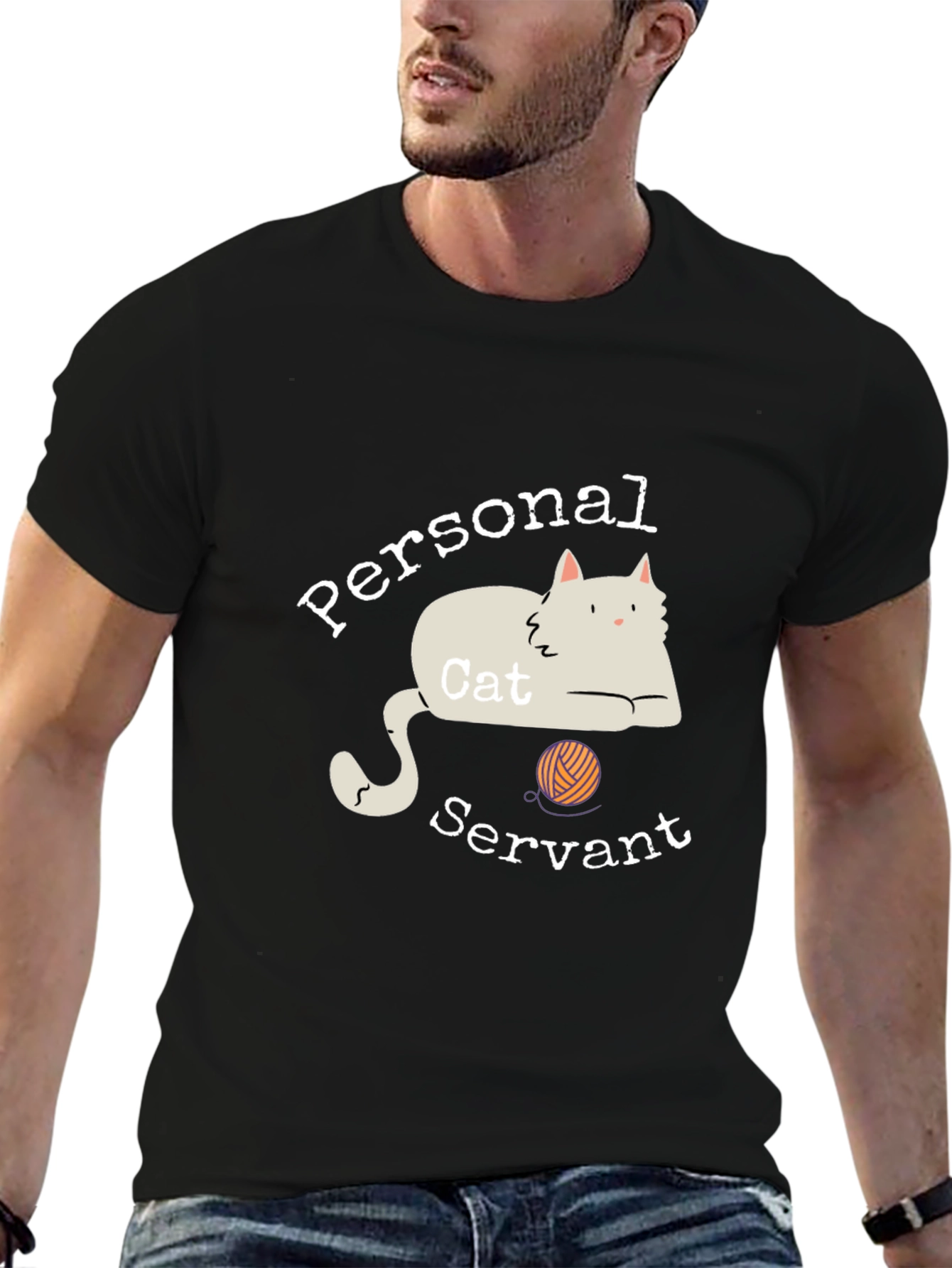 Personal Cat Servant Graphic Tee