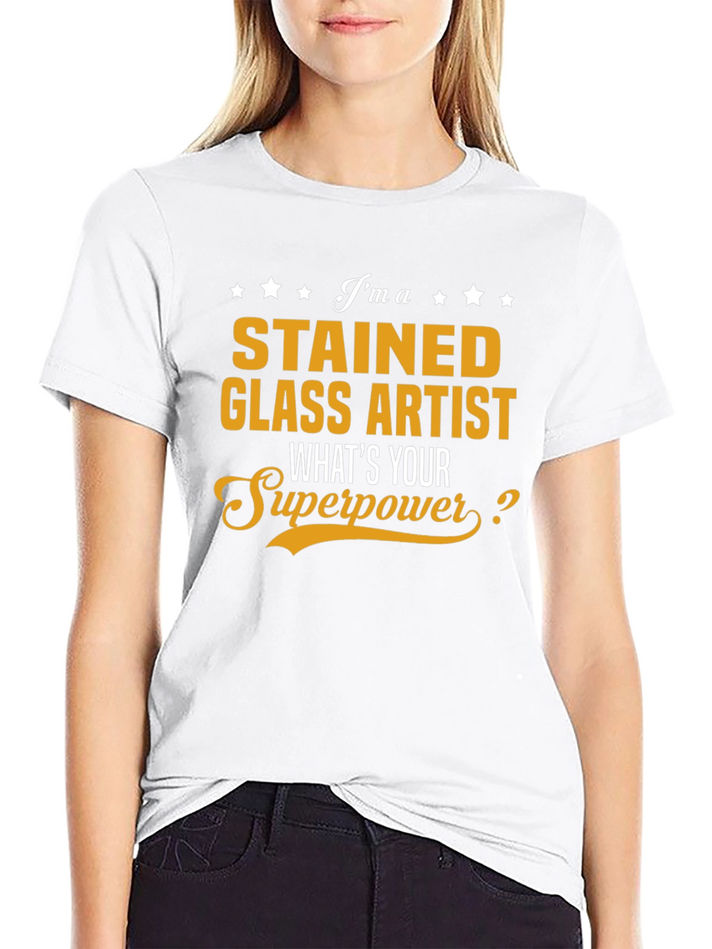 Stained Glass Artist Superpower T-Shirt