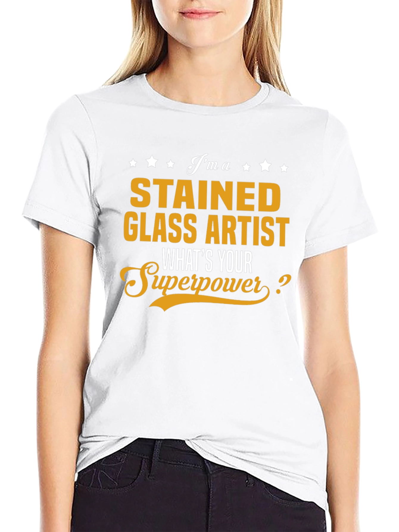 Stained Glass Artist Superpower T-Shirt
