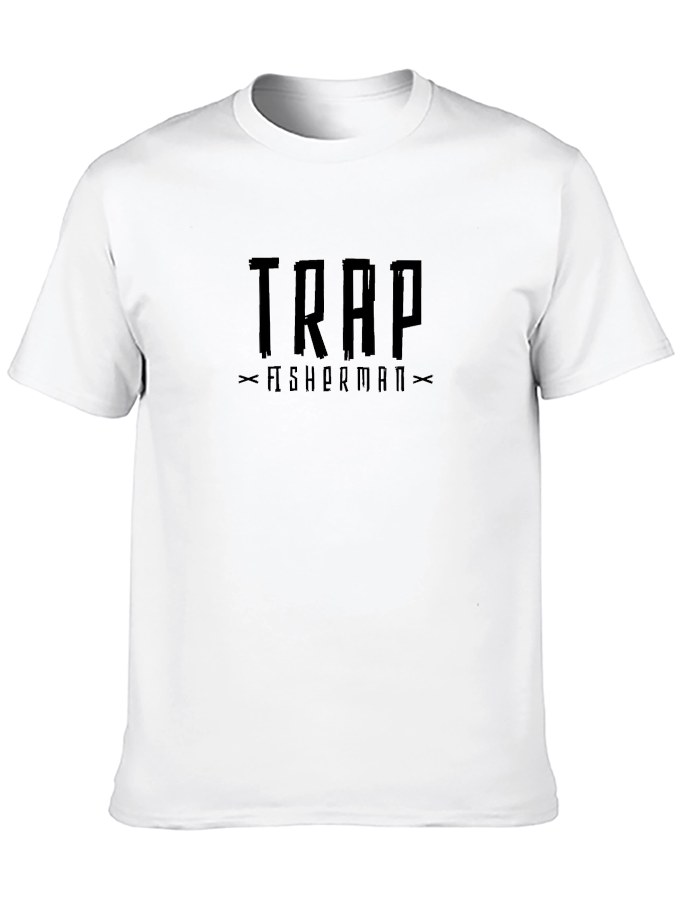 Trap Fisherman Graphic T-Shirt