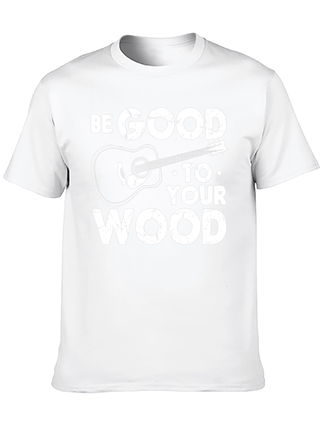 Be Good to Your Wood Guitar T-Shirt
