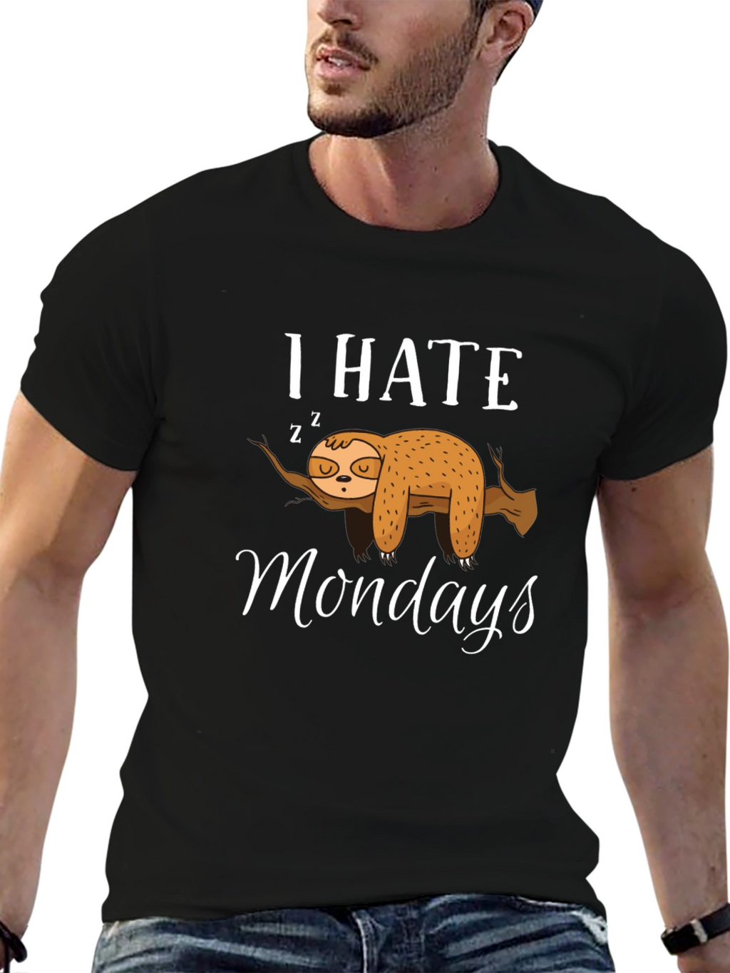 I Hate Mondays Sloth T-Shirt