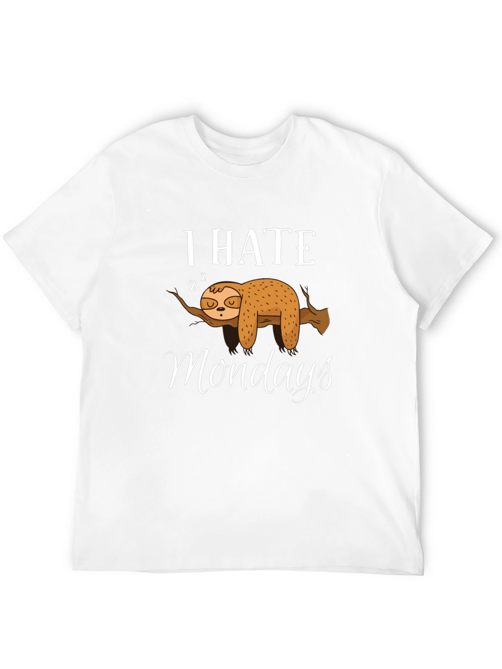 I Hate Mondays Sloth T-Shirt