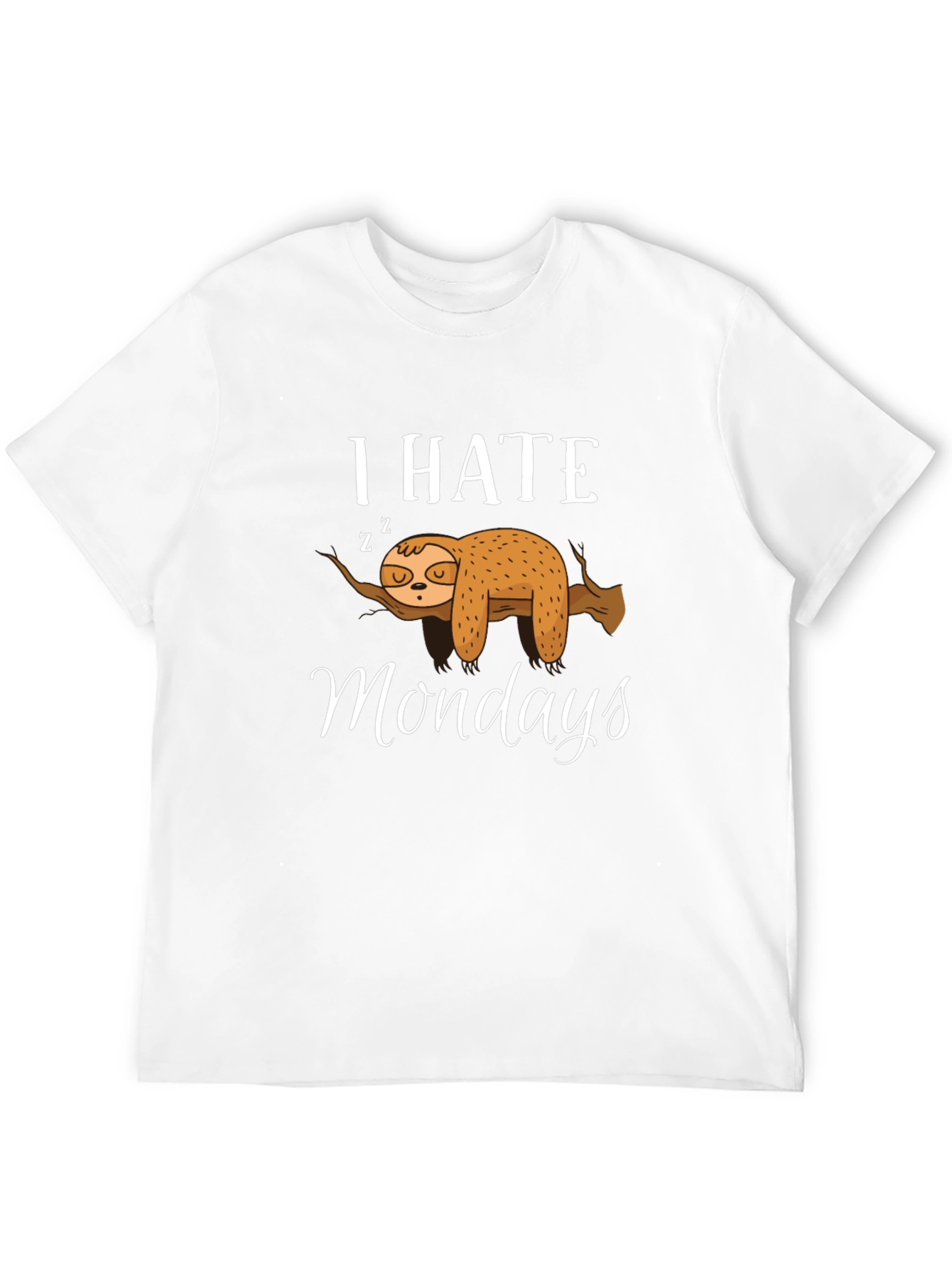 I Hate Mondays Sloth T-Shirt
