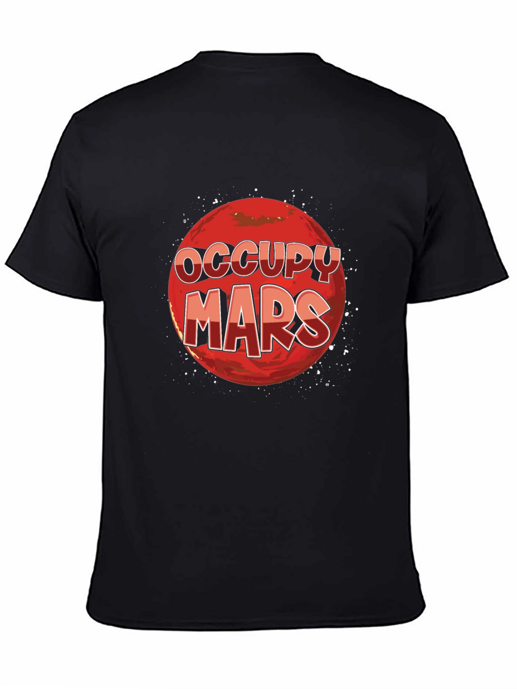 Occupy Mars Graphic T-Shirt - Space Exploration Tee