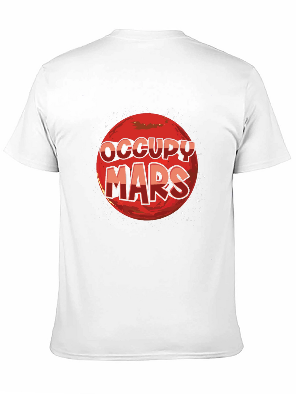 Occupy Mars Graphic T-Shirt - Space Exploration Tee