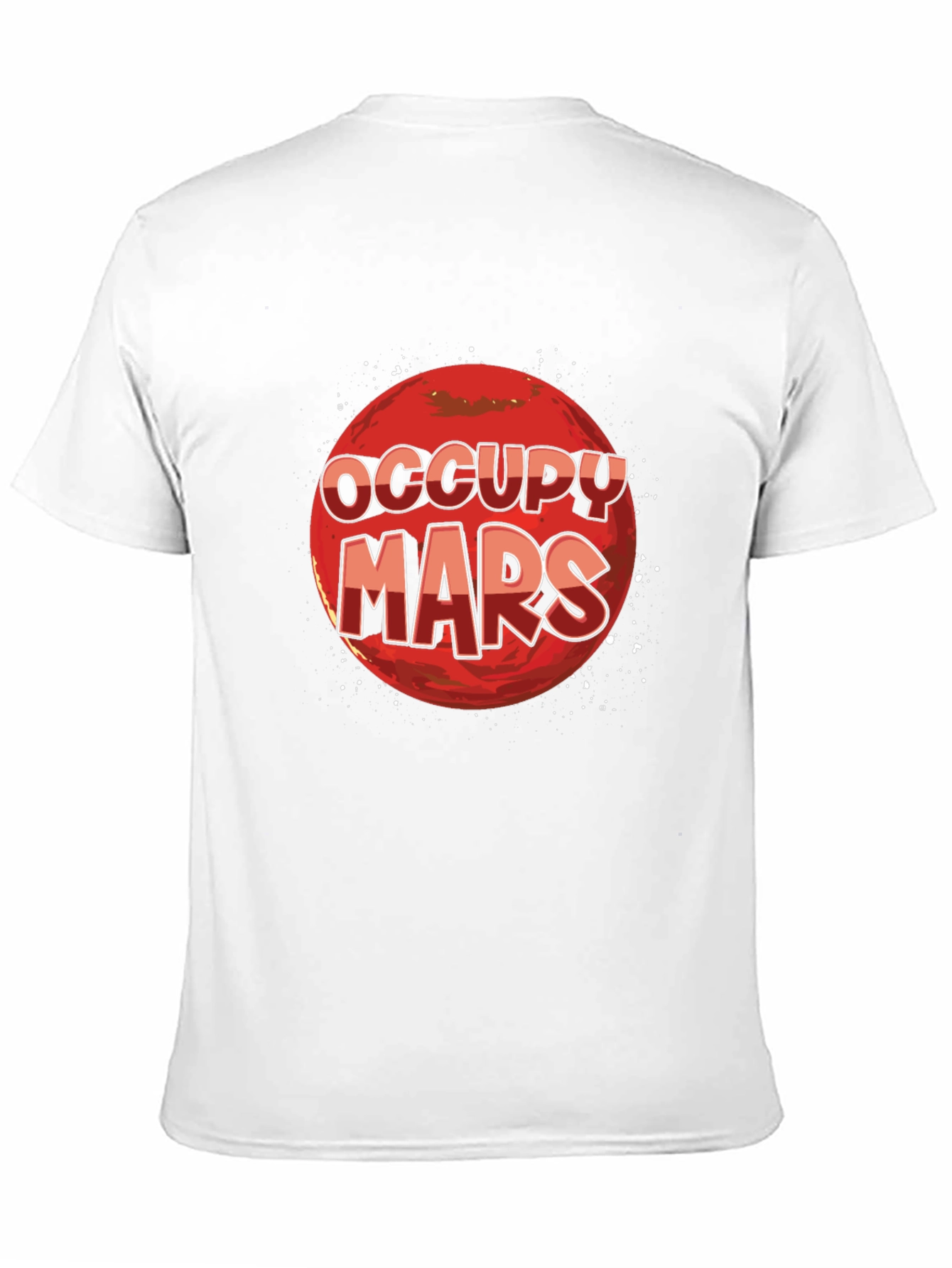 Occupy Mars Graphic T-Shirt - Space Exploration Tee