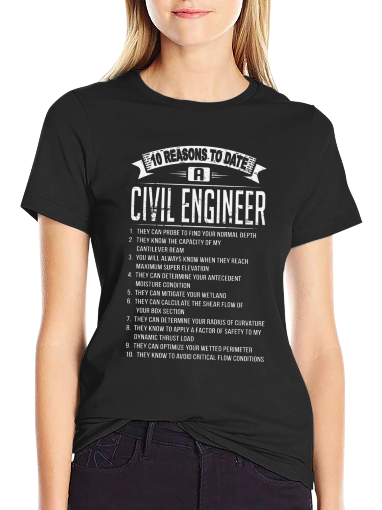 Civil Engineer - 10 Reasons T-Shirt