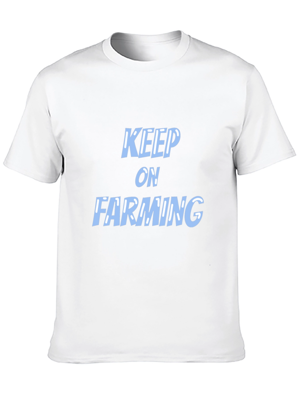 Keep on Farming Black T-Shirt