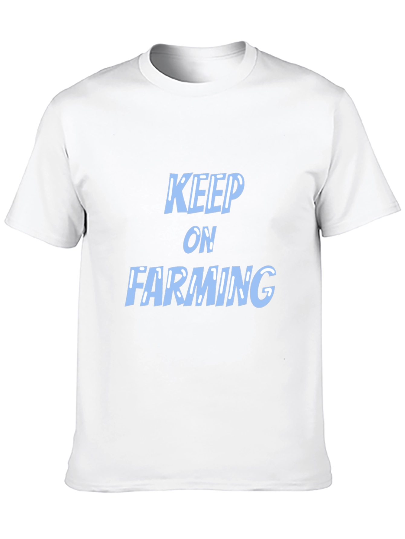 Keep on Farming Black T-Shirt